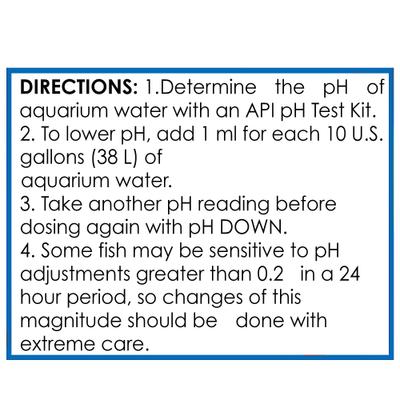 Show full view: API pH Down Freshwater Aquarium Water Treatment, 4-oz bottle slide 7 of 9