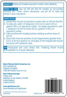 Show full view: API pH Up Freshwater Aquarium Water Treatment, 16-oz bottle slide 2 of 9