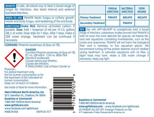 Show full view: API Pimafix Freshwater & Saltwater Fish Fungal Infection Remedy, 4-oz bottle slide 2 of 10