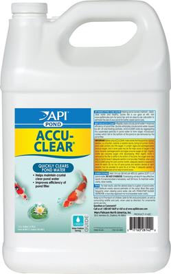 Show full view: API Pond Accu-Clear Clarifier, 1-gal bottle & API Pond Algaefix Algae Control Solution, 1-gal bottle slide 2 of 5