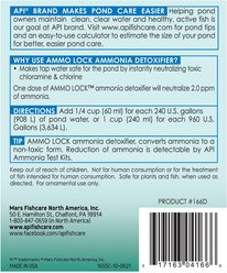 API Pond Ammo-Lock Pond Water Ammonia Detoxifier, 64-oz bottle slide 2 of 8