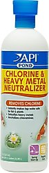 API Pond Chlorine & Heavy Metal Neutralizer, 16-fl oz bottle