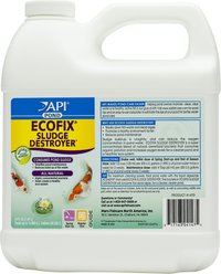 API Pond Ecofix Sludge Destroyer Pond Water Clarifier & Sludge Remover, 64-fl oz bottle