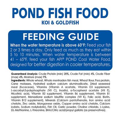 Show full view: API Pond Koi & Goldfish Food, 2.68-lb bag slide 6 of 6