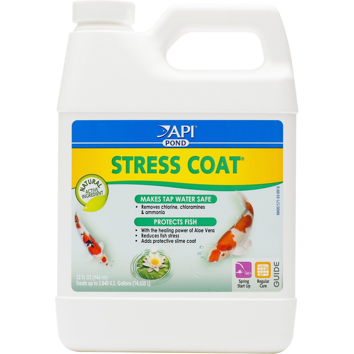 API Pond Stress Coat Water Conditioner, 32-fl oz bottle