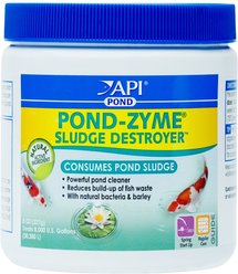 API Pond-Zyme Sludge Destroyer Pond Sludge Remover, 8-oz jar