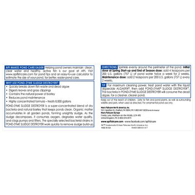 Show full view: API Pond-Zyme Sludge Destroyer Pond Sludge Remover, 8-oz jar slide 2 of 10