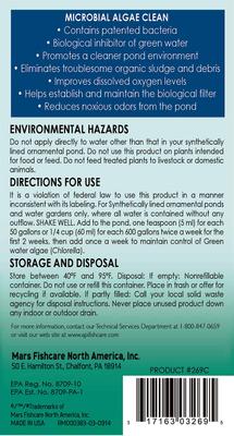 Show full view: API Pondcare Microbial Algae Clean Green Water Biological Inhibitor, 1-gal bottle slide 2 of 7
