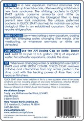 API Quick Start Freshwater & Saltwater Aquarium Water Treatment, 16-fl oz bottle slide 2 of 6