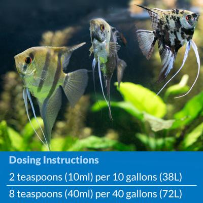 Show full view: API Quick Start Freshwater & Saltwater Aquarium Water Treatment, 1-fl oz bottle slide 6 of 9