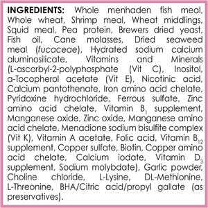 API Sinking Squid Pellets Bottom Feeder Fish Food, 4-oz bottle