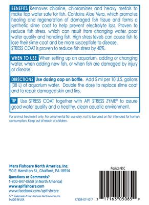Show full view: API Stress Coat Aquarium Water Conditioner, 16-fl oz bottle slide 2 of 10