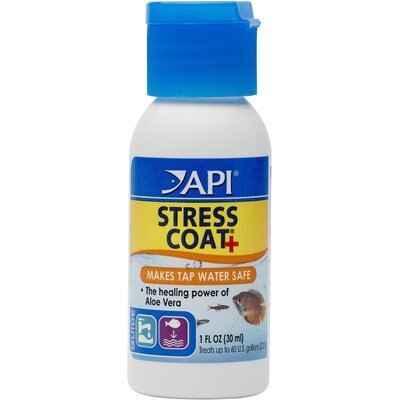 API API Stress Coat Aquarium Water Conditioner, 1-fl oz bottle