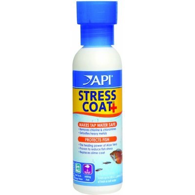 API API Stress Coat Aquarium Water Conditioner, 4-fl oz bottle