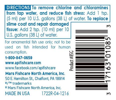 Show full view: API Stress Coat Aquarium Water Conditioner, 4-fl oz bottle slide 3 of 11