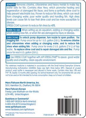 Show full view: API Stress Coat with Pump Aquarium Water Conditioner, 16-fl oz bottle slide 2 of 8