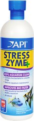 API Stress Zyme Freshwater & Saltwater Aquarium Water Cleaner, 16-fl oz bottle