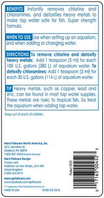 Show full view: API Tap Water Conditioner, 1-gal slide 2 of 9