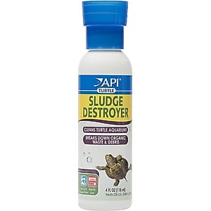 API Turtle Sludge Destroyer Aquarium Cleaner, 4-oz bottle