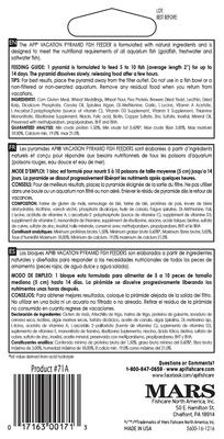 Show full view: API Vacation Pyramid Fish Food Feeder, 14 days slide 2 of 9