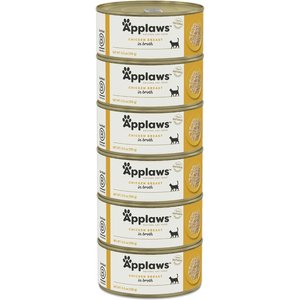 Applaws Chicken Breast Canned Cat Food, 5.5-oz can, case of 6