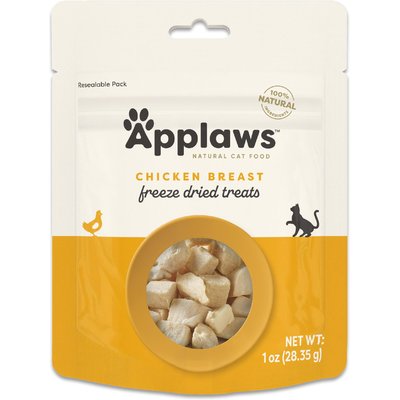 Applaws Applaws Chicken Breast Grain-Free Freeze-Dried Cat Treats, 1-oz bag