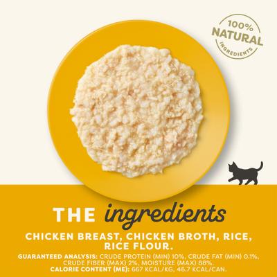 Show full view: Applaws Chicken Breast in Broth Wet Kitten Food, 2.47-oz can, case of 6 slide 3 of 10