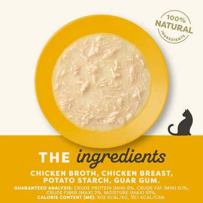 Show full view: Applaws Chicken Breast in Gravy Limited Ingredient Canned Wet Cat Food, 2.47-oz can, case of 24 slide 3 of 9