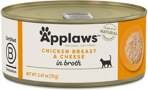 Show full view: Applaws Chicken Breast with Cheese Canned Cat Food, 2.47-oz, case of 24 slide 8 of 10