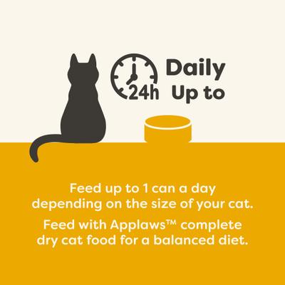 Show full view: Applaws Chicken Breast with Duck in Broth Wet Cat Food, 5.5-oz can, case of 24 slide 5 of 10