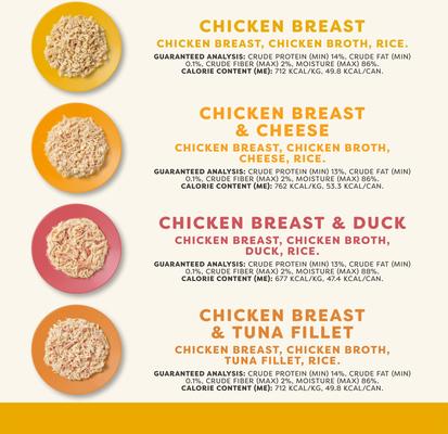 Show full view: Applaws Chicken Broth Variety Pack Wet Cat Food, 2.47-oz, case of 24 slide 4 of 12
