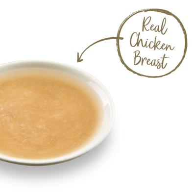 Show full view: Applaws Chicken Broth with Chicken Breast Bone Broth Wet Cat Food Toppers, 3-oz pouch, 12 count slide 3 of 11