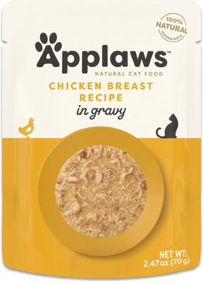 Show full view: Applaws Chicken Flakes in Gravy Wet Cat Food, 2.47-oz, case of 12 slide 9 of 10