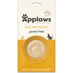 Applaws Chicken Puree Lickable Cat Treats, 0.5-oz tube, 6 count