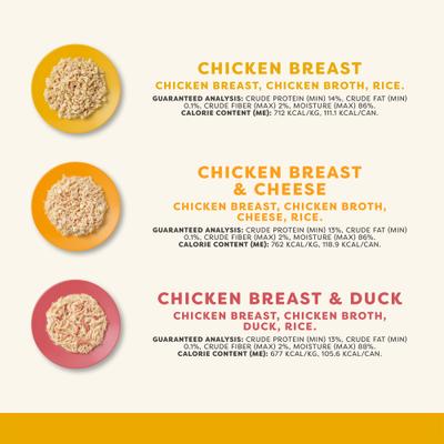 Show full view: Applaws Chicken Selection in Broth Variety Pack Wet Cat Food, 5.5-oz can, case of 12 slide 3 of 10