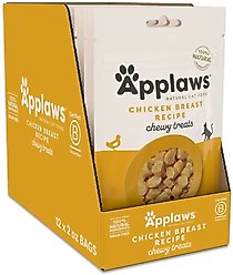 Applaws Chicken Soft & Chewy Cat Treats, 2-oz pouch, case of 12