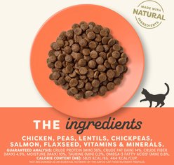 Applaws Complete Chicken with Salmon Recipe Dry Cat Food, 11-lb bag slide 2 of 7