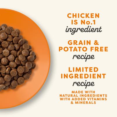 Show full view: Applaws Complete Chicken with Turkey Recipe Grain-Free Dry Cat Food, 4-lb bag slide 4 of 9