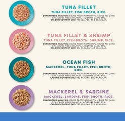 Applaws Fish Broth Variety Pack Wet Cat Food, 2.47-oz, case of 24 slide 2 of 7