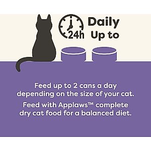 Applaws Fish Selection in Broth Variety Pack Wet Cat Food, 5.5-oz can, case of 12