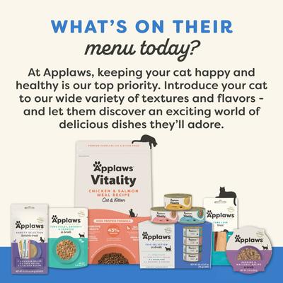 Show full view: Applaws Fish Selection in Gravy Adult Tuna Wet Cat Food, 2.47-oz can, 5 count slide 7 of 8