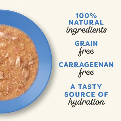 Show full view: Applaws Fish Selection in Gravy Adult Tuna Wet Cat Food, 2.47-oz can, 5 count slide 4 of 8