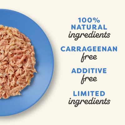 Show full view: Applaws Fish Variety Pack in Broth Limited Ingredient Canned Wet Cat Food, 2.47-oz can, case of 12 slide 4 of 10