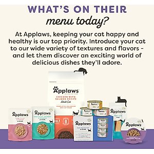 Applaws Fish Variety Pack in Broth Limited Ingredient Canned Wet Cat Food, 2.47-oz can, case of 12