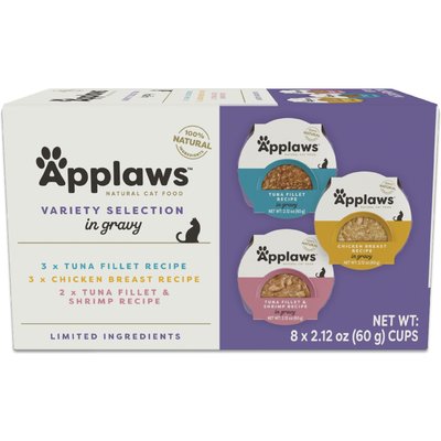Applaws Applaws Gravy Variety Pack Wet Cat Food, 2.12-oz, case of 8