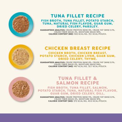 Show full view: Applaws Gravy Variety Pack Wet Cat Food, 2.47-oz, case of 12 slide 3 of 9