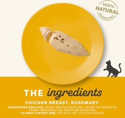 Applaws Loin Chicken Filet with Rosemary Grain-Free Cat Treats, 1.06-oz loin, case of 12 slide 2 of 7