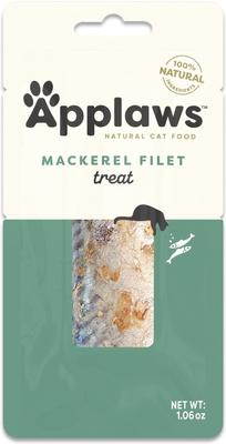 Show full view: Applaws Loin Mackerel Filet Grain-Free Cat Treats, 1.06-oz loin, case of 12 slide 8 of 9