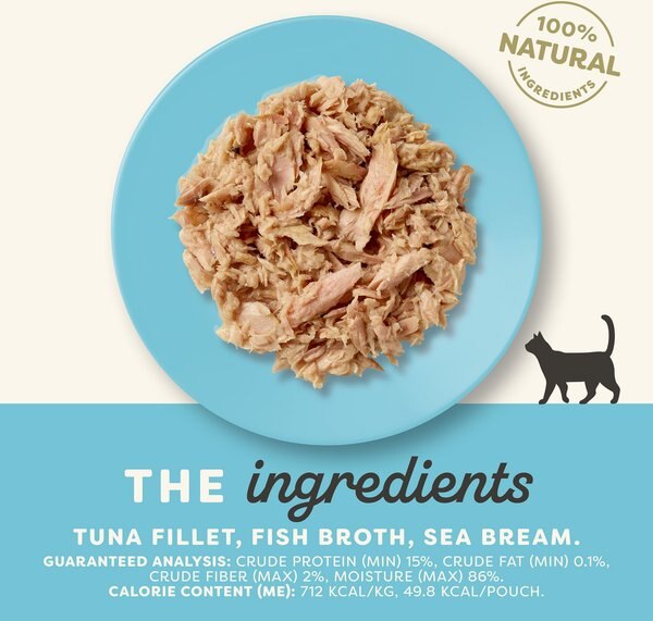 Purina Muse Natural Ocean Fish Recipe with Carrots & Tuna Flakes in Broth Wet Cat Food