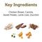 Show in main carousel: Applaws Taste Toppers Chicken Breast with Lamb, Carrot, Zucchini & Sweet Potato Recipe Stew Natural Wet Dog Food, 5.5-oz pouch, case of 12 slide 4 of 8